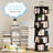 360° Rotating Bookshelf, 6 Tiers Corner Shelf, Rotating Bookcase For Bedroom, Living Room-876508546