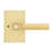 Mirada Reeded Bed/Bath Lever w/ Rectangular Rose-113966898
