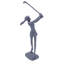 GOLFER LADY Iron Figurine 29cm-92166265