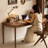 Solid wood desk-1662670043