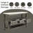 Muhammad Wooden Kitchen Island with Marble Top & Drawers