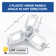 Bell + Howell Triburst Multi Directional 4000 Lumens LED Ceiling Light with 3 Adjustable Heads