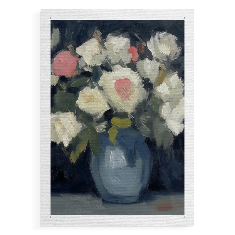 FLORAL Series DCxx - Impression sur toile seulement - NON-CADRE, H 60 po x l 40 po