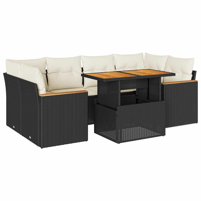 55cm Wide Patio Sofa with Cushions