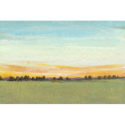 Morning In The Meadow I by Tim OToole - Wrapped Canvas Print