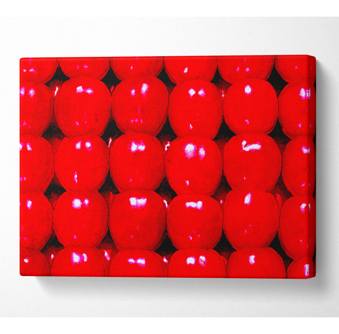 Candy Apple - Kunstdrucke auf Leinwand - Wrapped Canvas