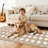 Checkered Easy Jute Runner Rug 2X6-46915303