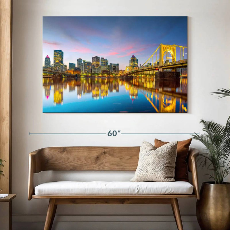 Ravi Pittsburgh City Lights, H 34 po x l 51 po