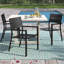 Chaises de patio en aluminium Kaden