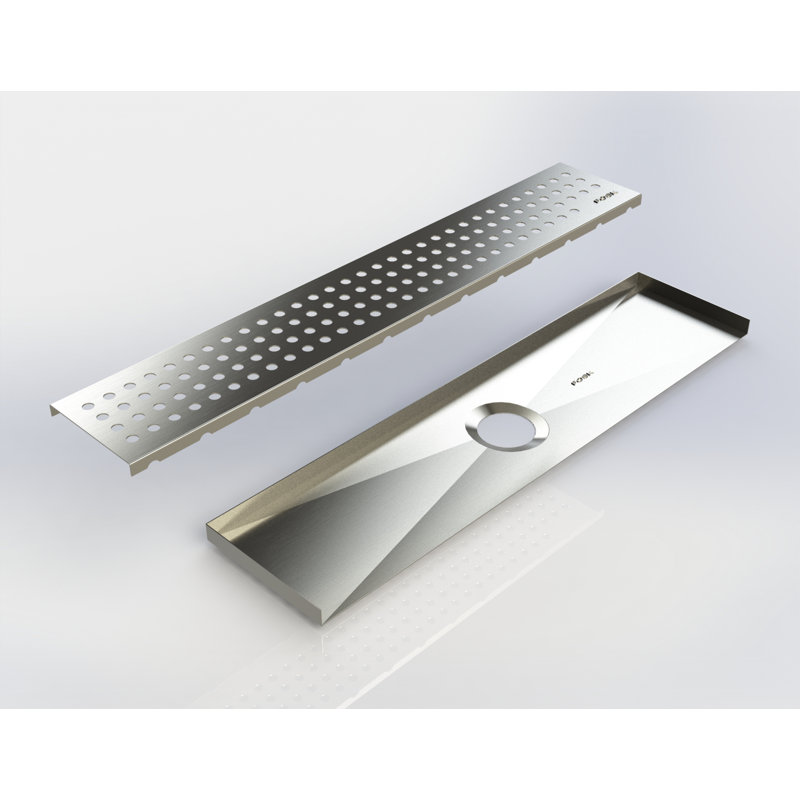 Drain de douche à grille linéaire