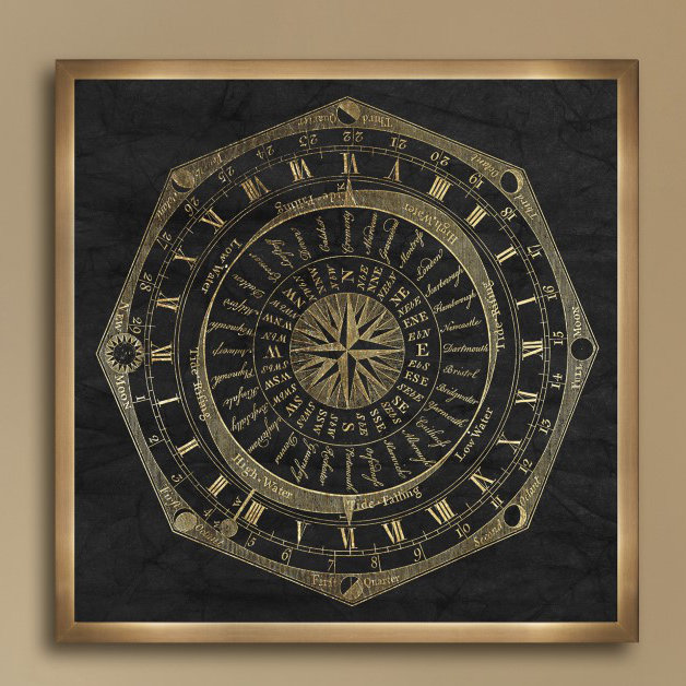 " Sky Compass ", 20" H x 20" W