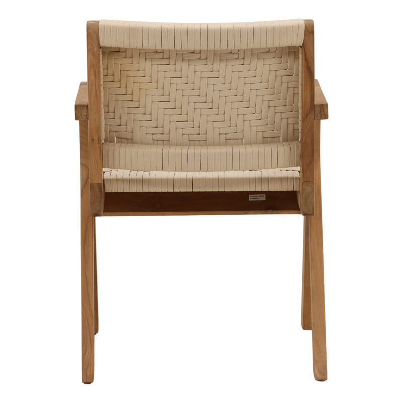 Mesa Outdoor Dining Chair Cream