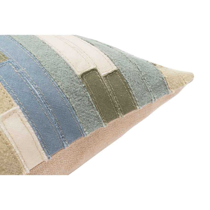 Housse et insert de coussin lombaire géométrique 19,7 po x 11,8 po