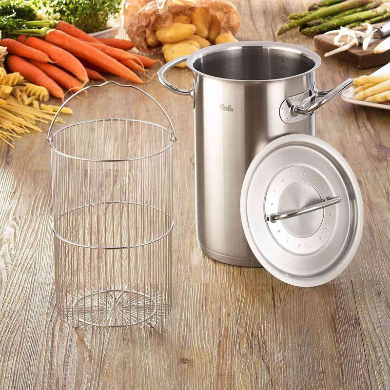 Fissler Marmite en acier inoxydable avec couvercle