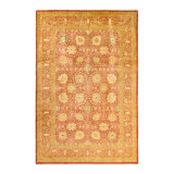 Classic One-of-a-Kind 6' 2" X 9' 3" Hand Knotted Area Rug