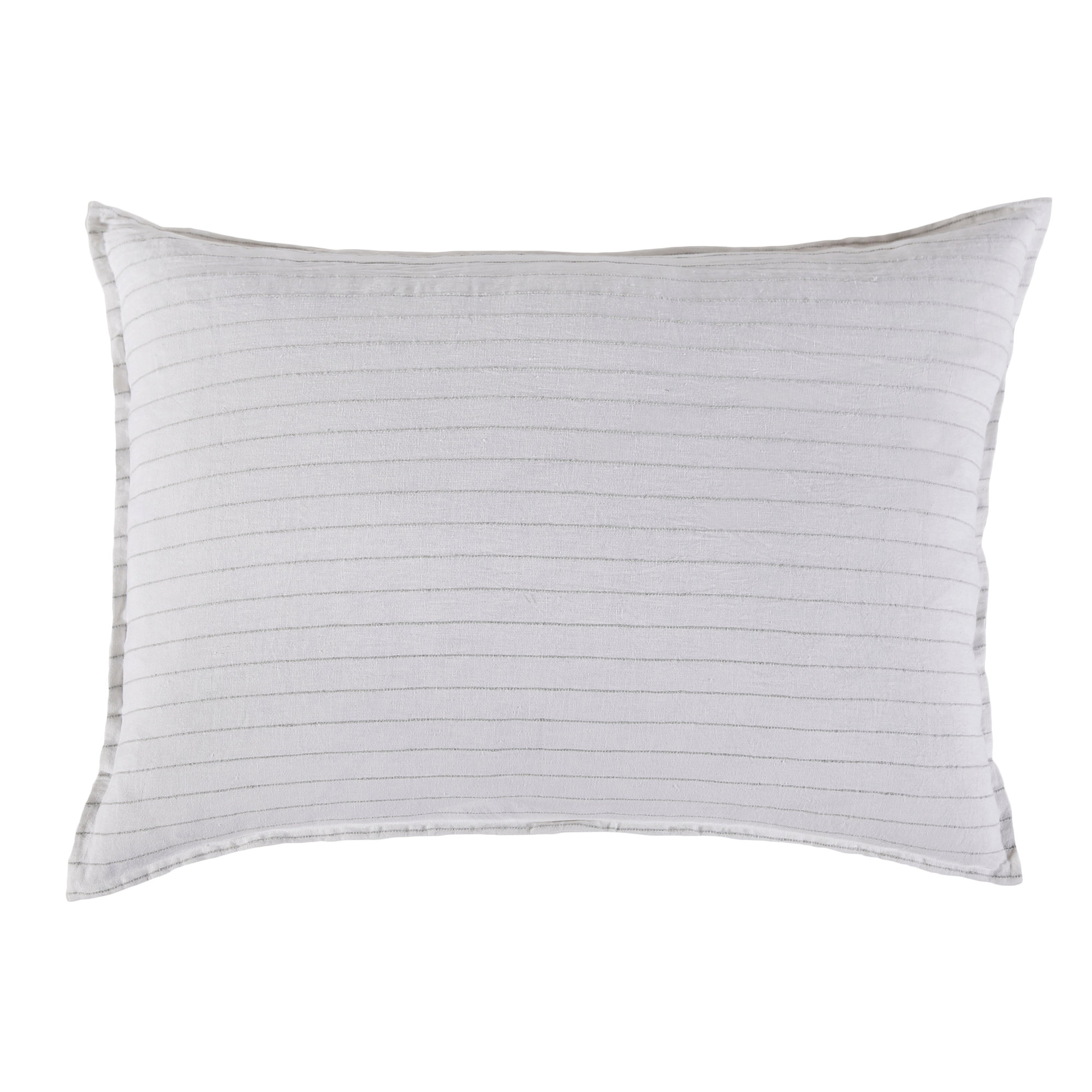 Blake Collection Big Pillow (28" X 36"), White/Ocean