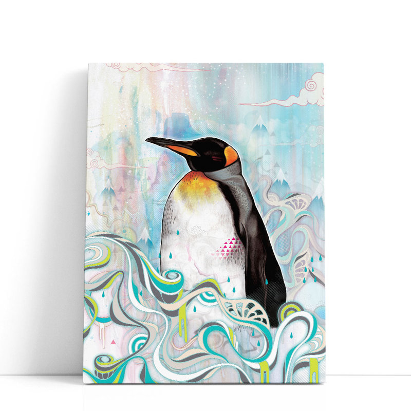 King - Canvas Print Wall Art, 40" H x 30" W