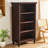 Retro Simple Walnut Solid Wood Bookcases-107493868