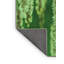 Tapis floral en laine vert-39003623