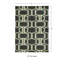 Tapis chocolat / turquoise Felicia-484165373
