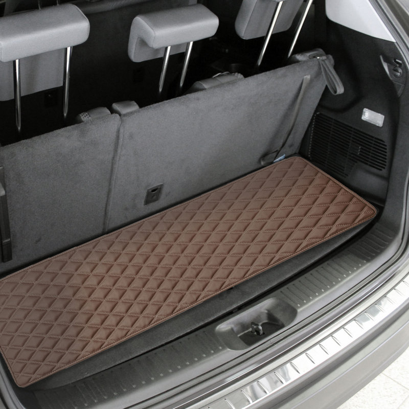 Odoms Non-Slip Door Mat, Brown, 40" L x 14" W