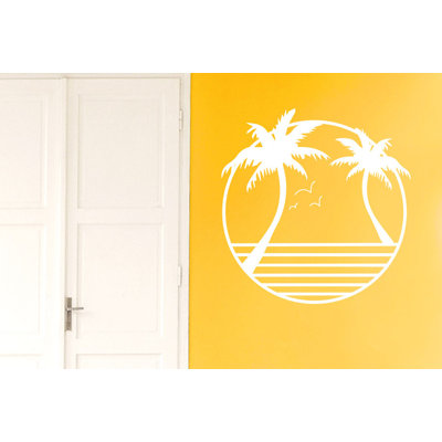 Nautical & Beach Non-Wall Damaging Wall Decal