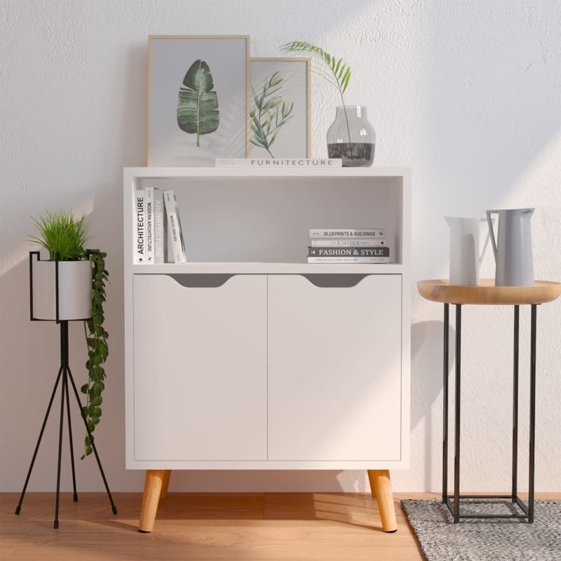 Sideboard 60x30x72 cm Engineered Wood, White