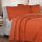 Remi All Season Breathable Jacquard Geometric Fringe Cotton-Poly Blend Bedspread Set With Shams-1407699618-1407699616