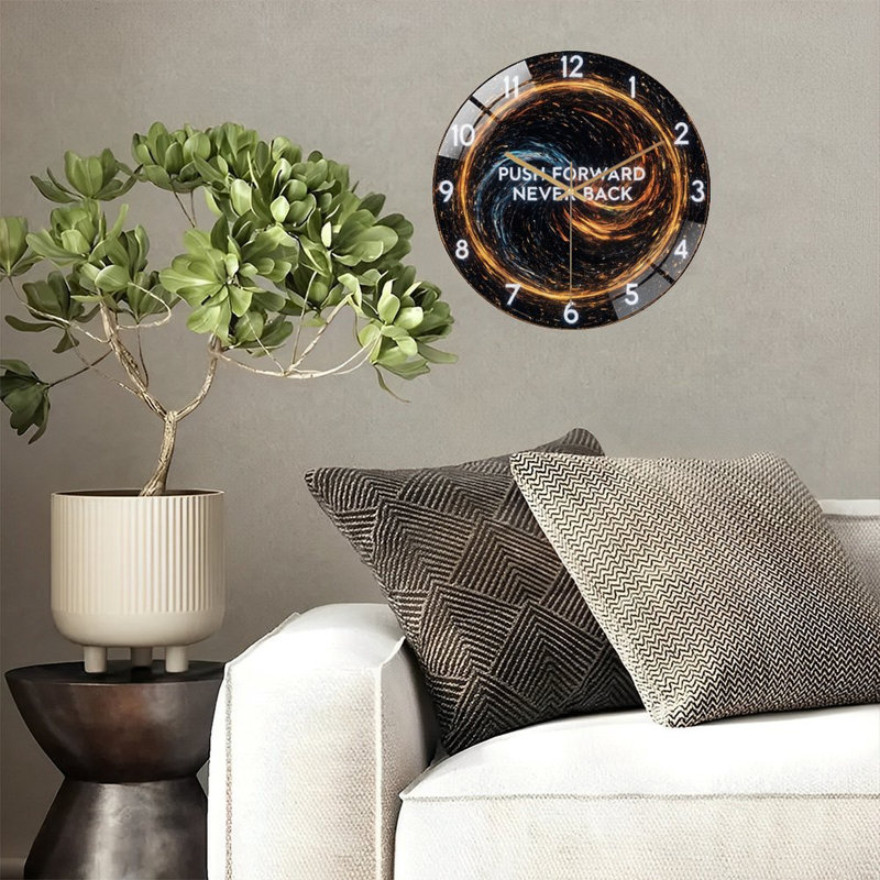 Horloge murale 12 po