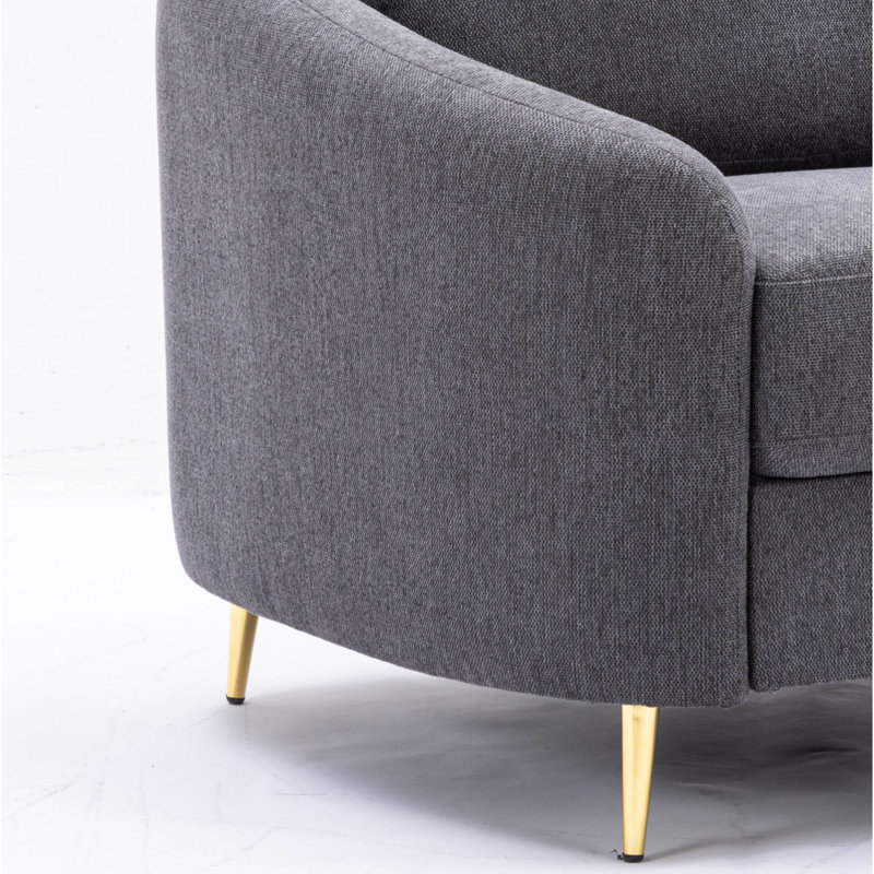 Fauteuil en lin Ayina