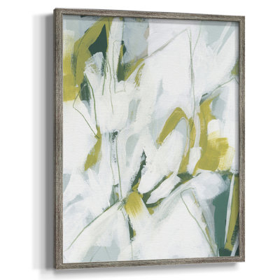 Emerald Ice II Framed Print - Solid Wood
