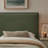 Bentleyville Upholstered Linen Blend Twin Size Headboard In Sage-404872089-404872088