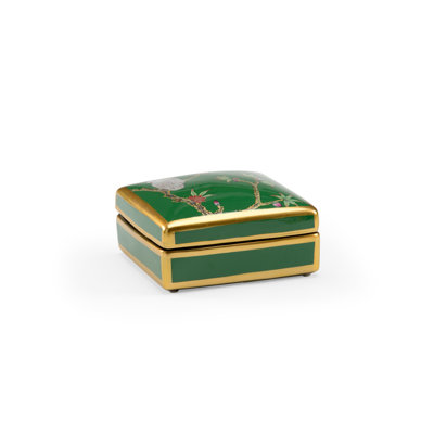 Polly Davis Ceramic Decorative Box