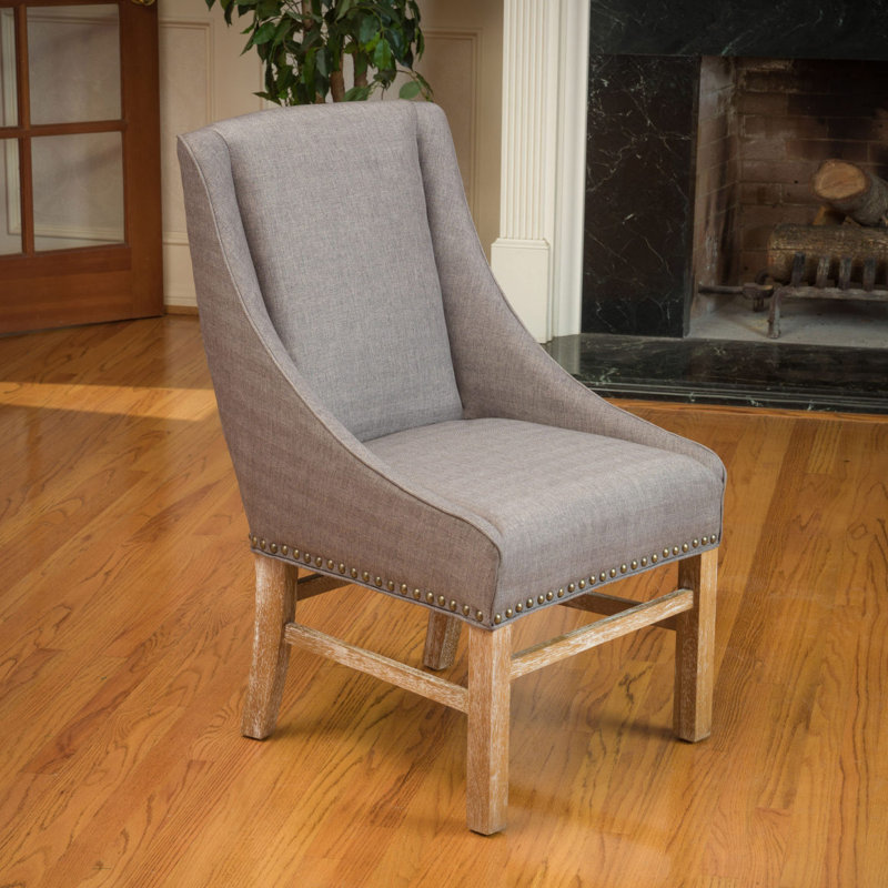 Chaise Worthington, Gris, Naturel