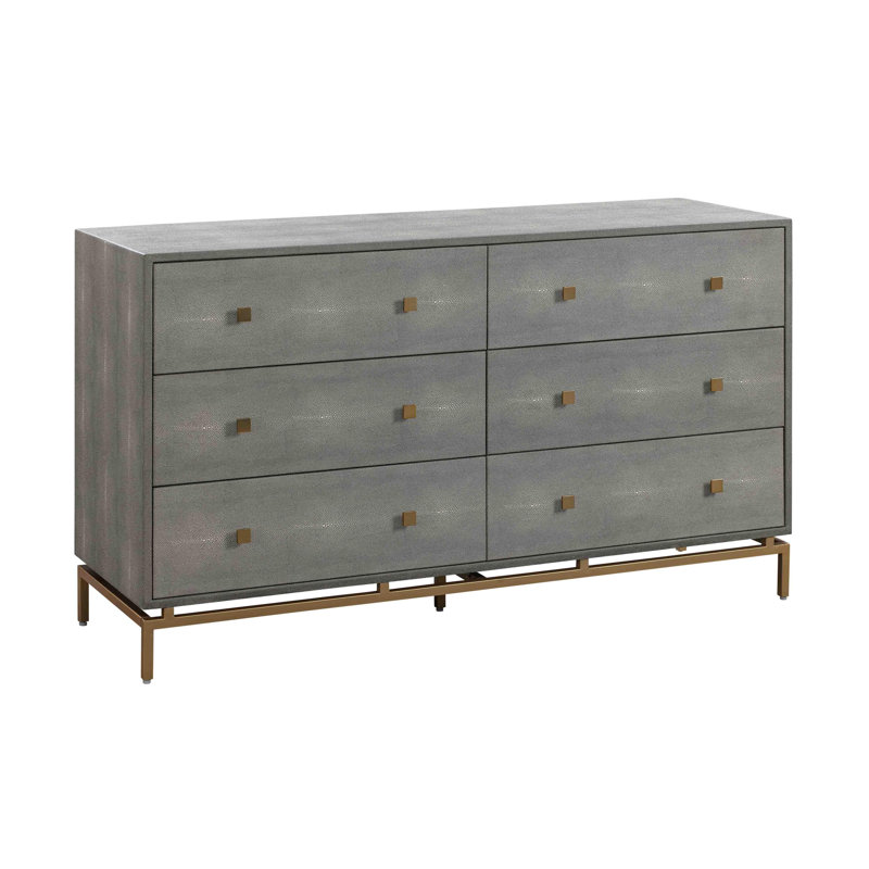 6 Drawer Double Dresser