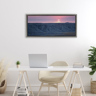 Sunrise Symphony Sky Floating Frame, design by Lori Deiter