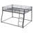 Ariatna Metal Floor Bunk Bed Over
