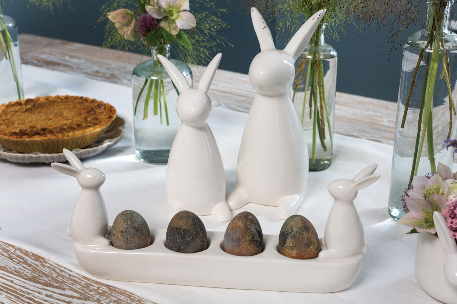 Ceramic Bunny Figurine