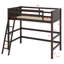 Lit mezzanine en bois avec échelle-1867699105