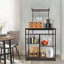 Support de rangement de cuisine industriel multi-niveaux