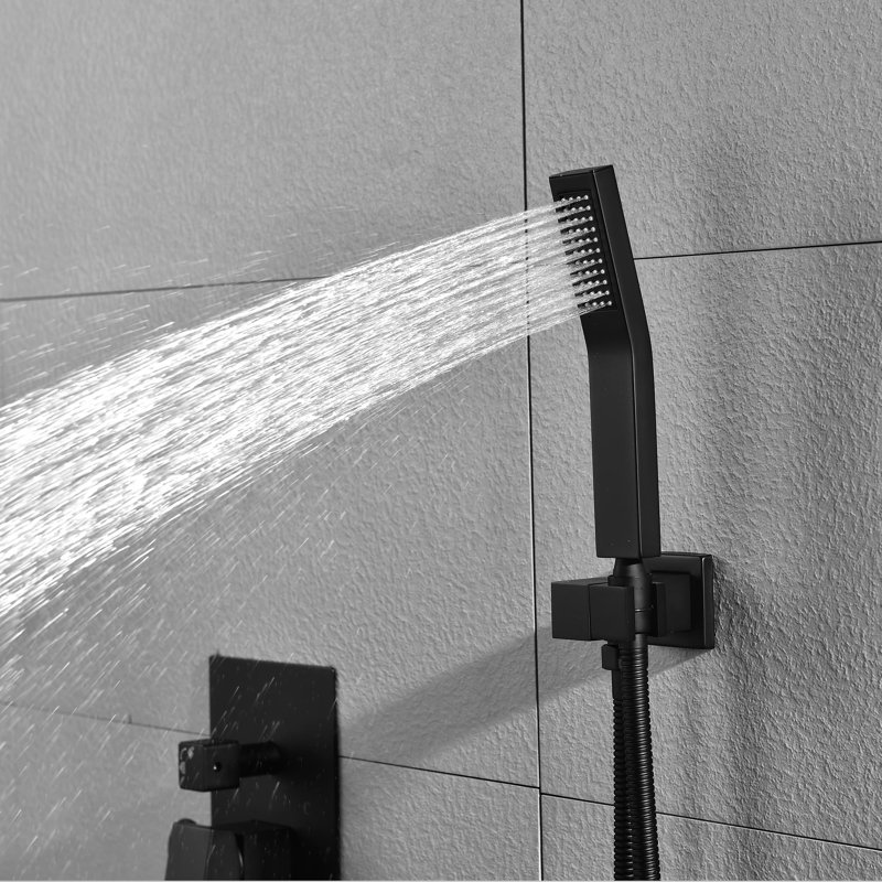 Système de douche complet avec valve brute