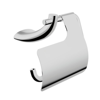 Twist Collection Wall Mount Toilet Paper Holder - Chrome Polished