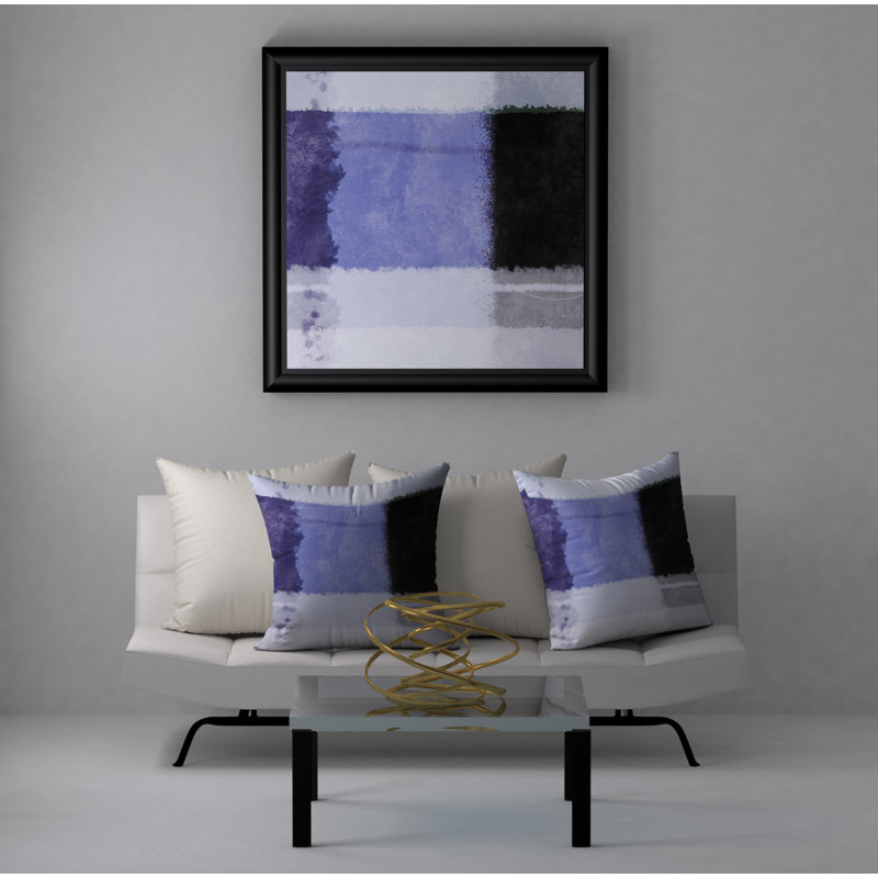 Housse de coussin décoratif carrée/insert, 18" x 18"