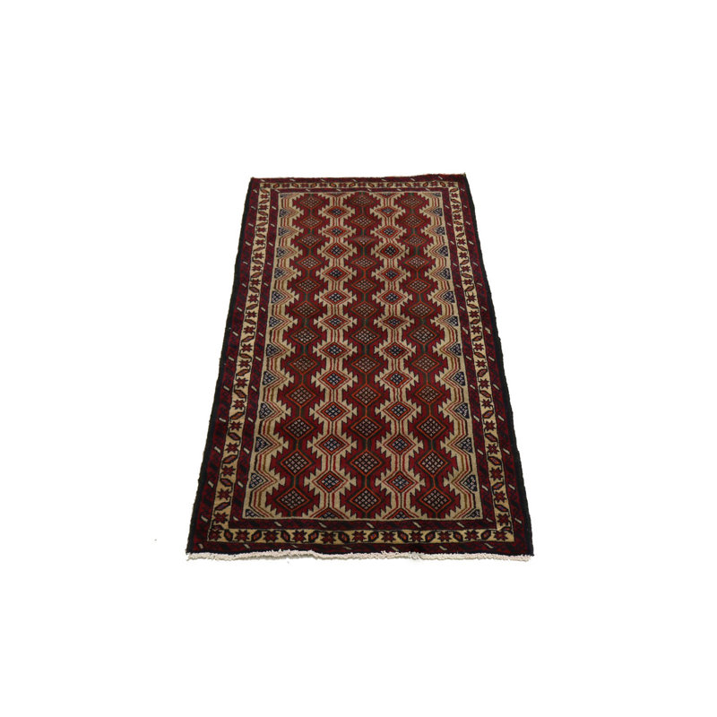 One-of-a-Kind Rectangle 3'5" X 6'10" Wool Area Rug