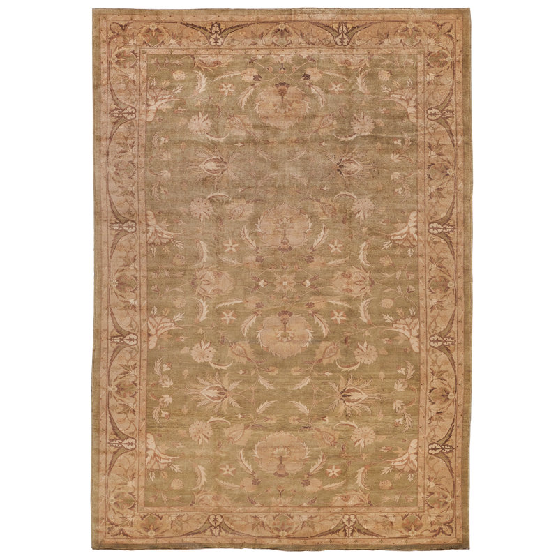 One-of-a-Kind 12'4" X 17'7" Hand Knotted Area Rug
