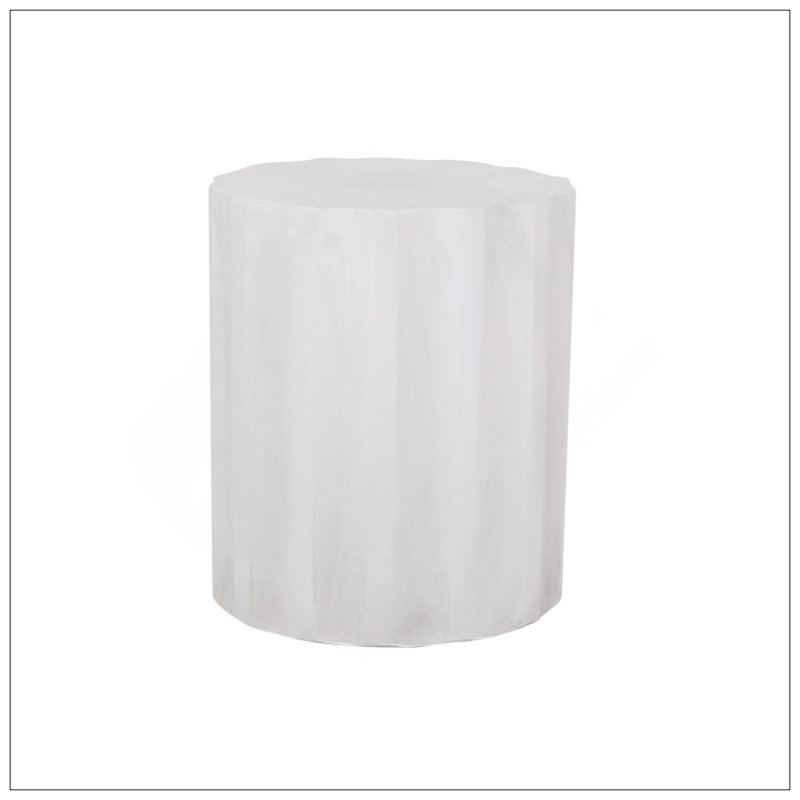 Outdoor Lightweight Concrete Side Table