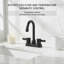 Robinet pour salle de bain à poignée double (ensemble de 2)-128613770
