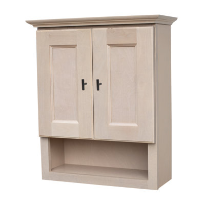 Shaker Bathroom Wall Cabinet In Wheat