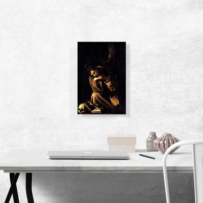 Saint François en méditation - reproduction