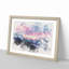 Mountain View of Romania - Framed Print-56915489-56915490